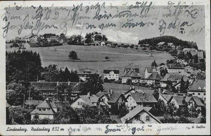 Lindenberg Allgaeu Nadenberg