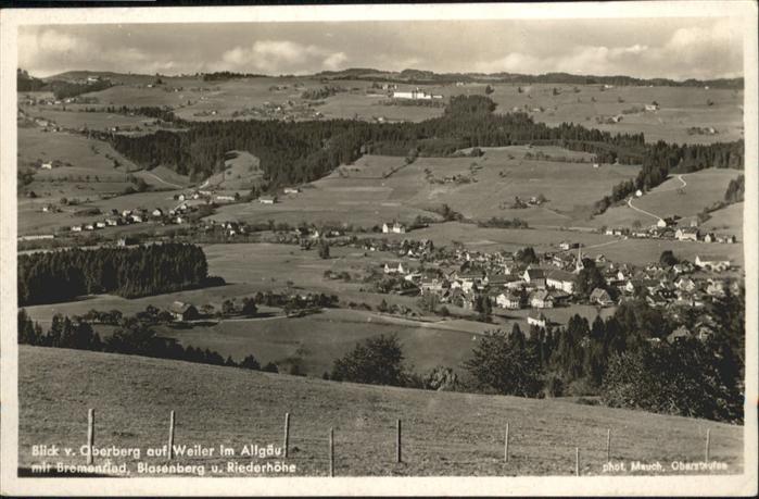 Weiler-Simmerberg Blasenberg Riederhöhe