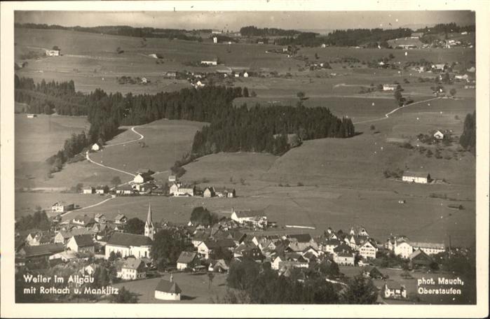 Weiler-Simmerberg Rothach Manklitz