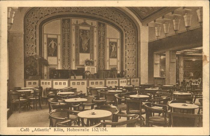 Koeln Rhein Cafe Atlantic