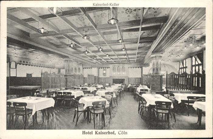 Koeln Rhein Hotel Kaiserhof