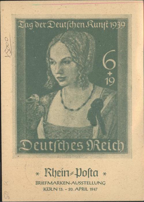 Koeln Rhein Briefmarken Ausstellung