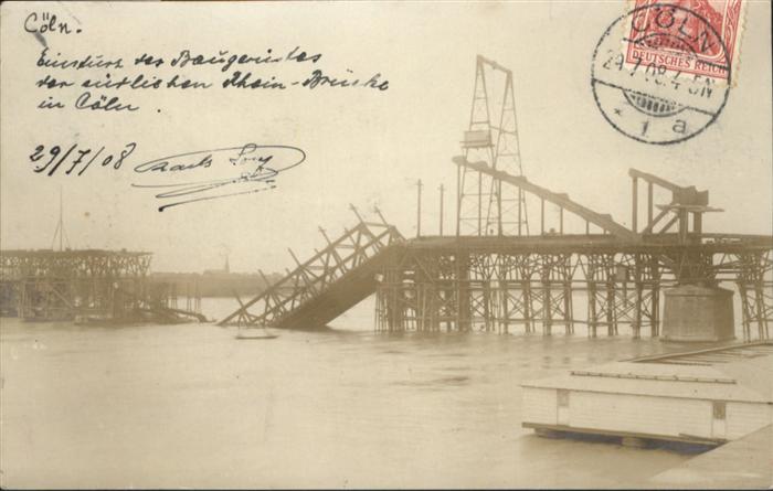 Koeln Rhein [Stempelabschlag]