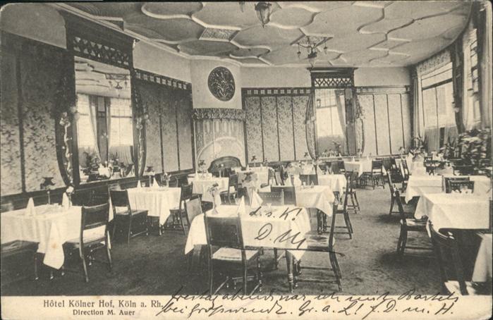 Koeln Rhein Hotel Kölner Hof