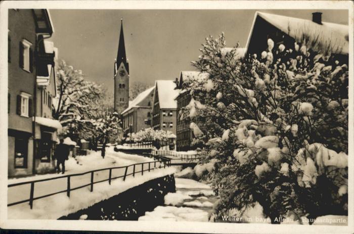 Weiler-Simmerberg Winter Kirche