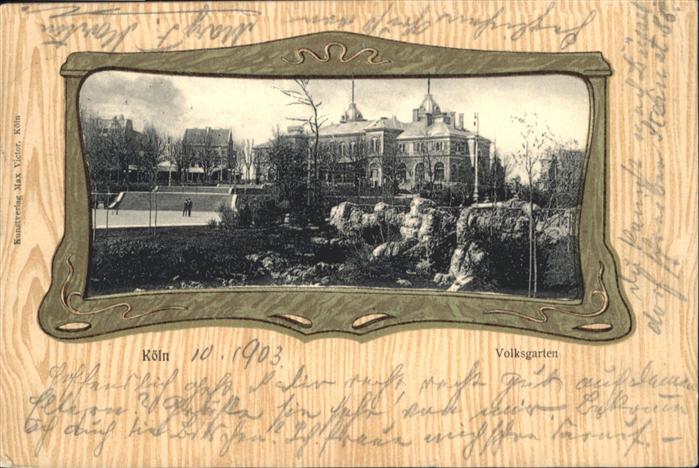 Koeln Rhein Volksgarten