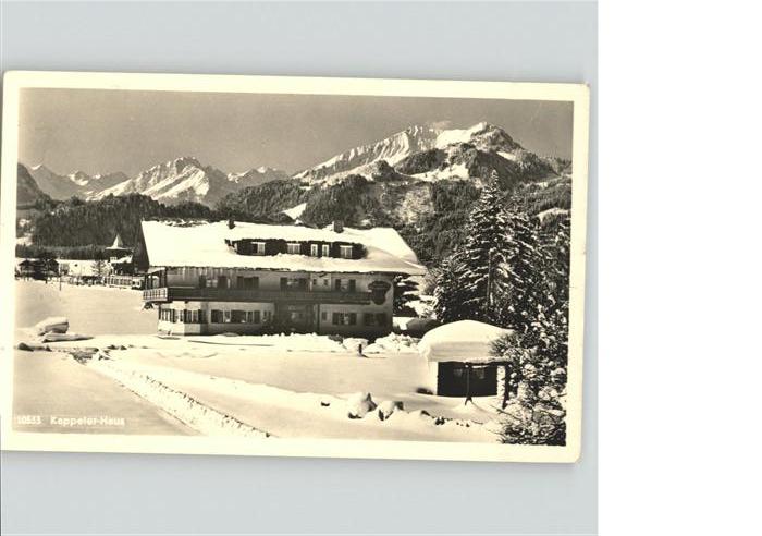 OBERSTDORF Bayern Koppeler Haus