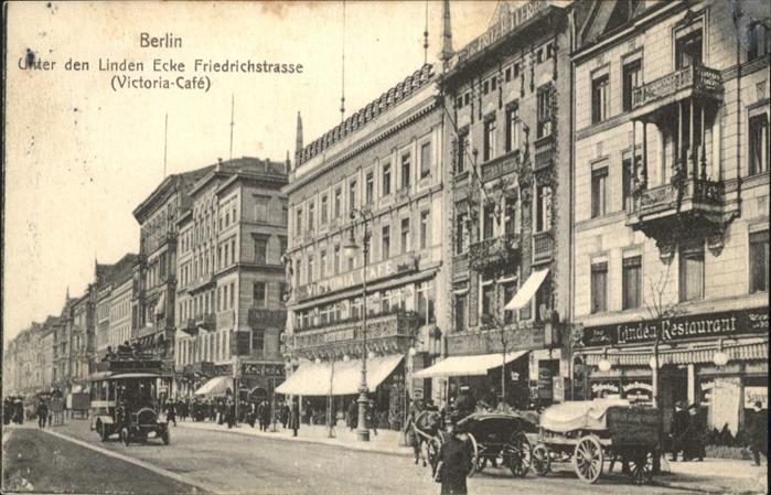 BERLIN CITY Unter den Linden
Ecke Friedrichstrasse