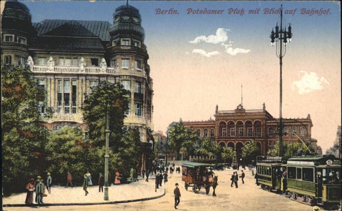 BERLIN CITY Potdamer Platz
Bahnhof Feldpost