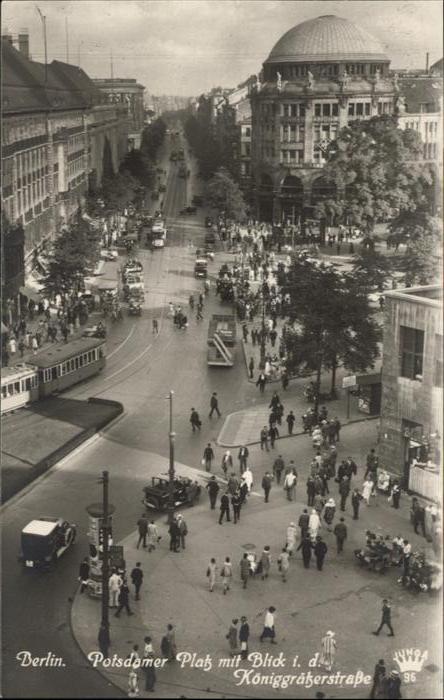 BERLIN  CITY Potsdamer Platz
Koeniggraetzerstrasse