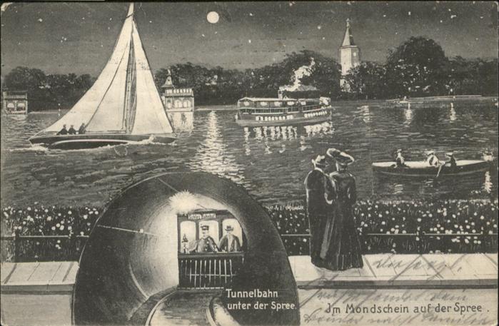 BERLIN CITY Tunnelbahn
Spree