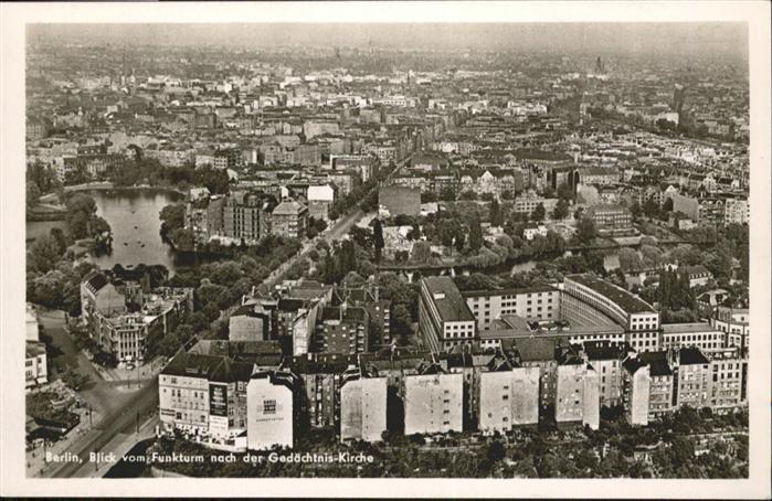 BERLIN  CITY Funkturm
Gedaechtnis-Kirche