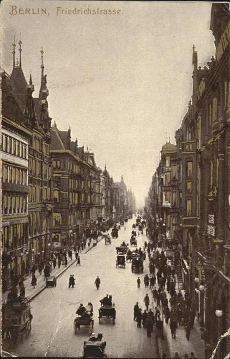 BERLIN  CITY Friedrichstrasse