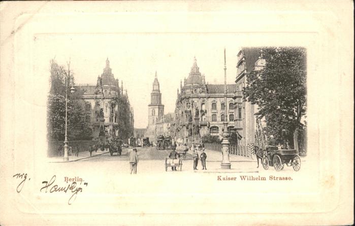 BERLIN  CITY Kaiser-Wilhelm-Strasse