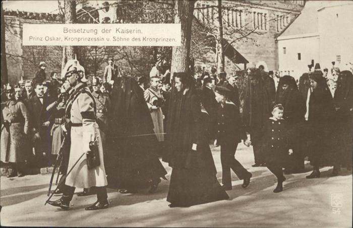 BERLIN  CITY Beisetzung der Kaiserin Auguste Viktoria