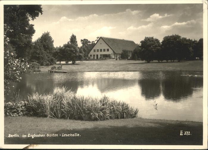 BERLIN  CITY Englischer Garten
Lesehalle