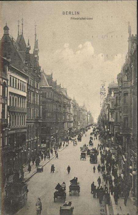 BERLIN  CITY Friedrichstrasse