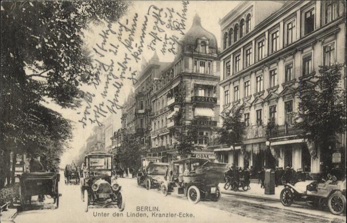 BERLIN  CITY Unter den Linden
Kranzler Ecke