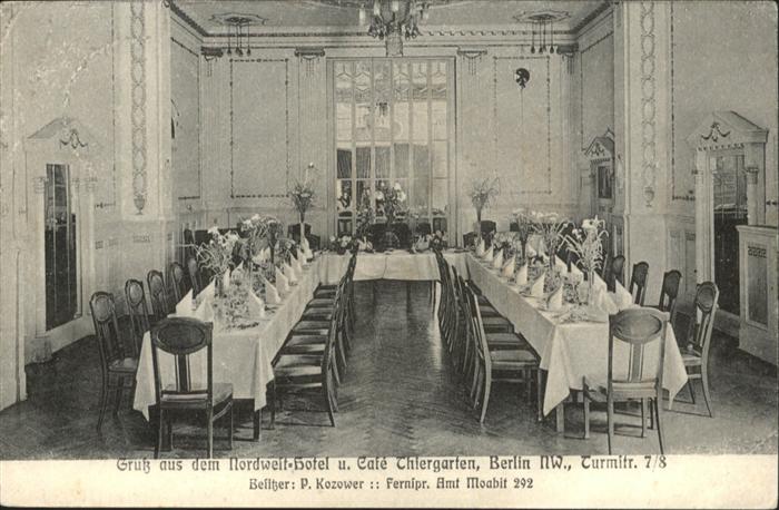 Berlin Nordwest-Hotel
Cafe Thiergarten