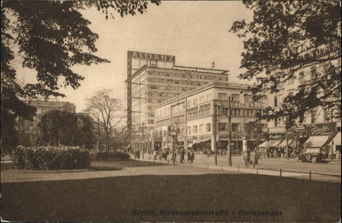 Berlin Stresemannstraße
Europahaus