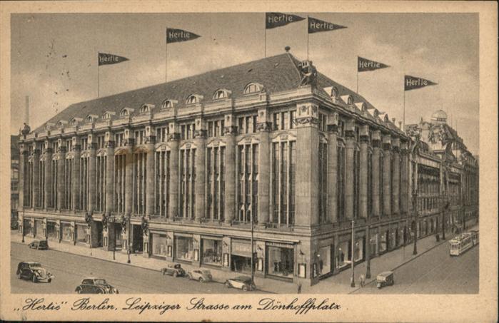 BERLIN  CITY Leipziger Strasse
Doenhoffplatz