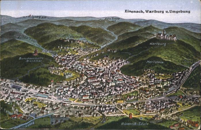 Eisenach Thueringen Wartburg