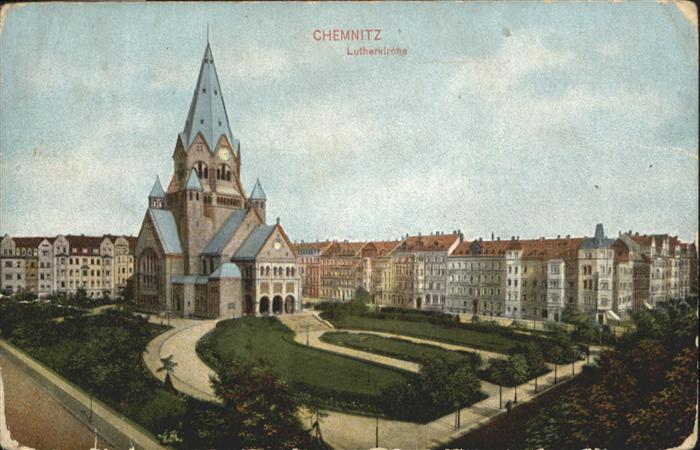 CHEMNITZ Sachsen Lutherkirche
