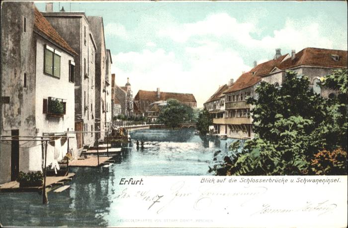 ERFURT CITY Schlosserbruecke
Schwaneninsel