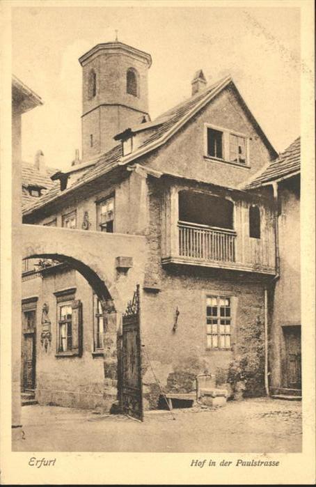 ERFURT CITY Paulusstrasse