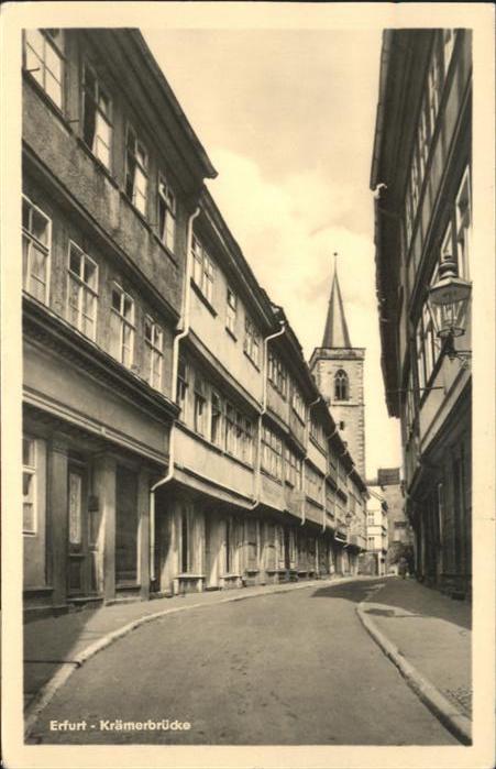 ERFURT CITY Kraemerbruecke