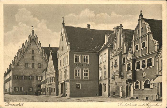 Donauwoerth Bayern Reichsstrasse
Fuggerhaus
 NZ4