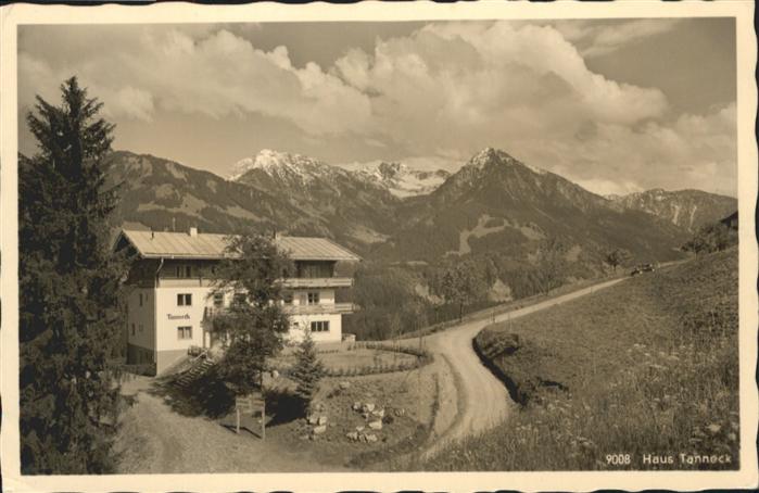 Fischen Allgaeu Haus Tanneck