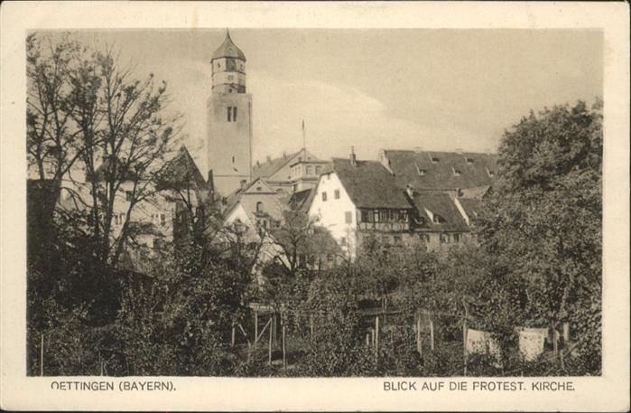 Oettingen Protestant. Kirche