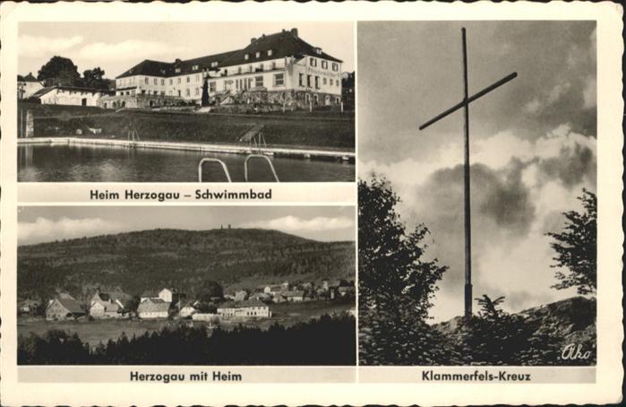 Waldmuenchen Cham Bayern Herzogsau
Schwimmbad Klammerfels-Kreuz