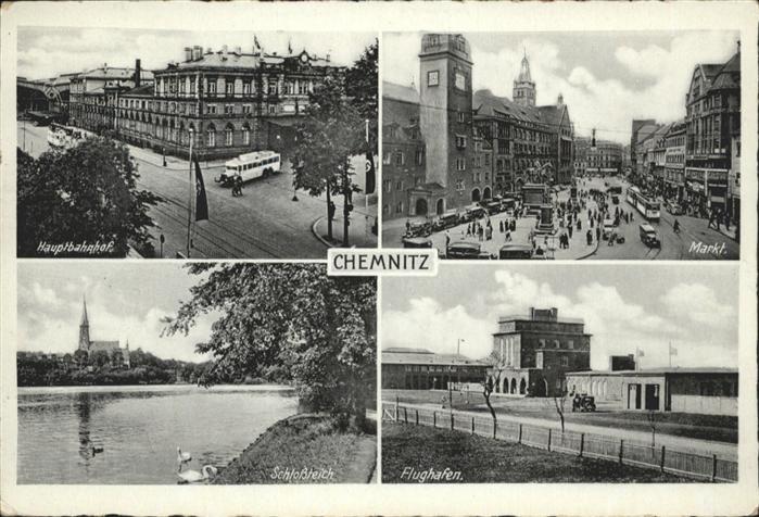 CHEMNITZ Sachsen Flughafen
Schlosspark Hauptbahnhof, Markt