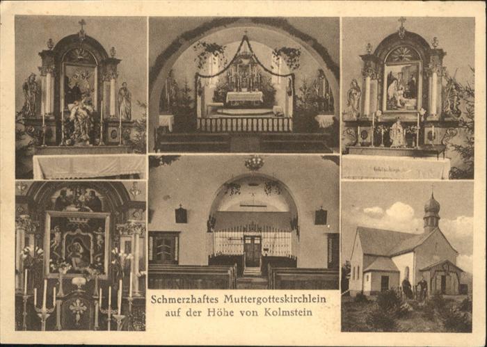 Kolmstein Muttergotteskirchlein