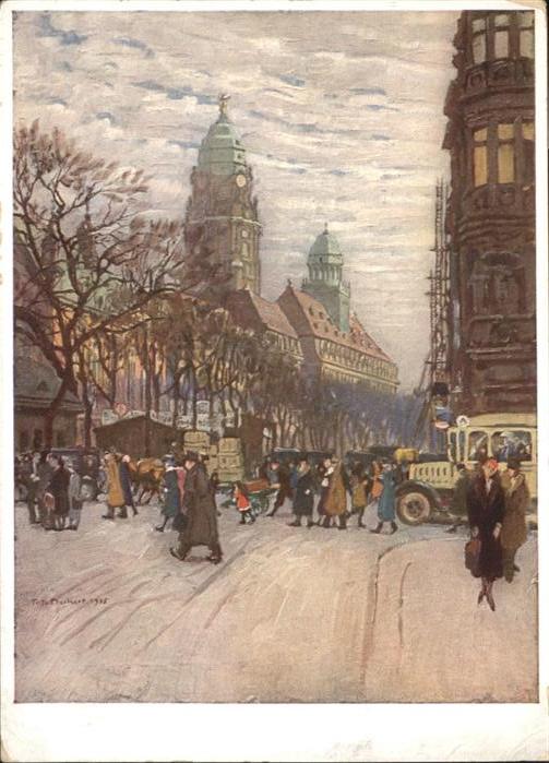 DRESDEN Elbe Rathaus