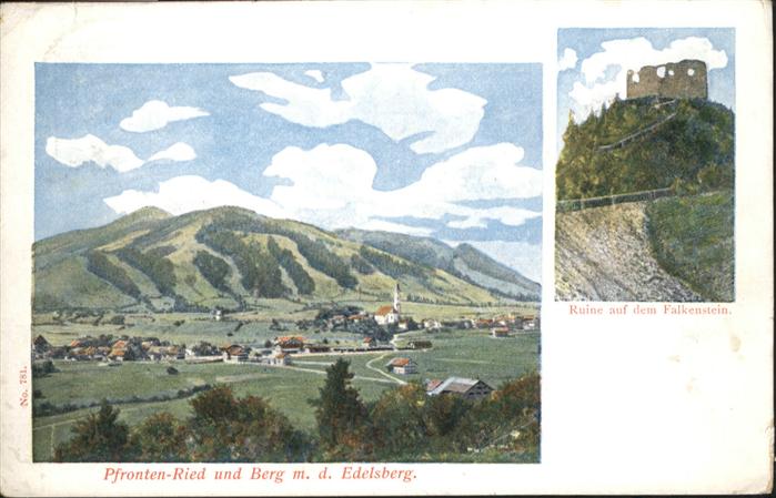 Pfronten Ostallgaeu Bayern Ried
Edelsberg