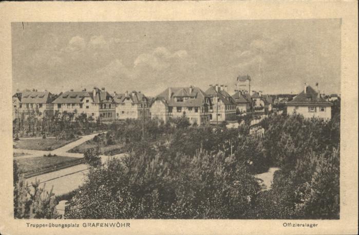 Grafenwoehr Truppenübungsplatz Offizierslager