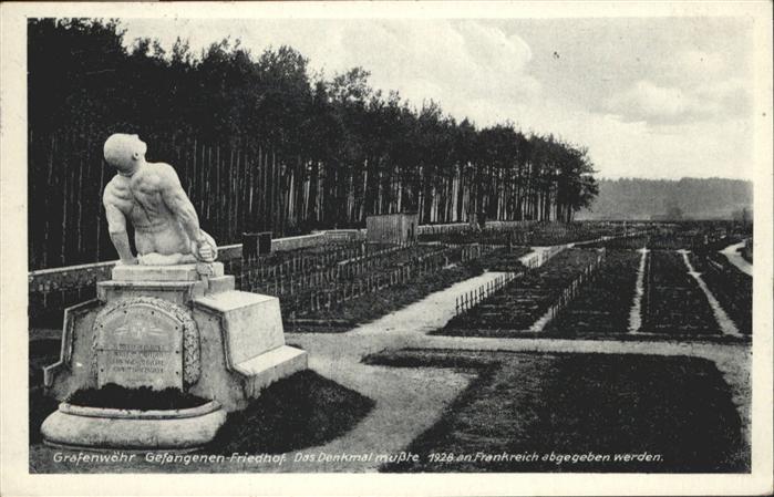 Grafenwoehr Gefangenenfriedhof Denkmal
