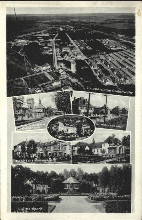 Grafenwoehr Truppenübungsplatz Offizierskasino Luit