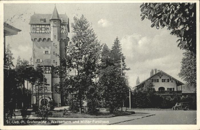 Grafenwoehr Truppenübungsplatz Wasserturm Militärfo