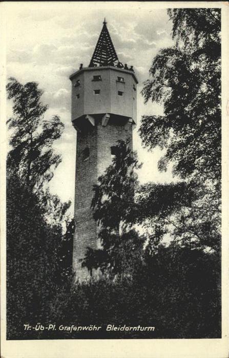 Grafenwoehr Bleidornturm Truppenübungsplatz
