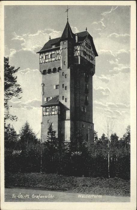 Grafenwoehr Truppenübungsplatz Wasserturm