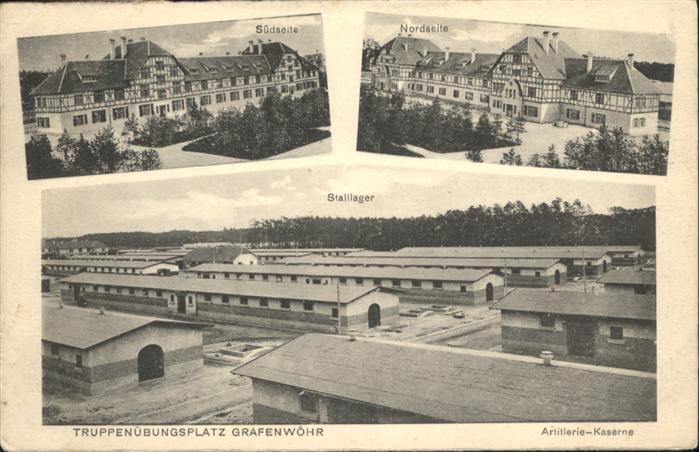 Grafenwoehr Truppenübungsplatz Artilleriekaserne