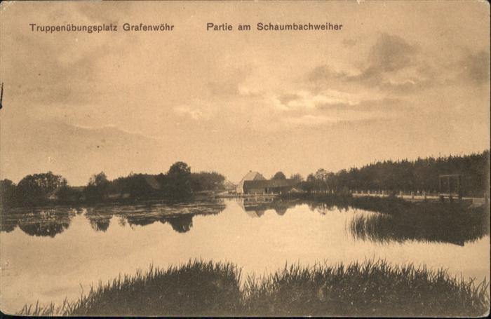 Grafenwoehr Truppenübungsplatz Schaumbachweiher