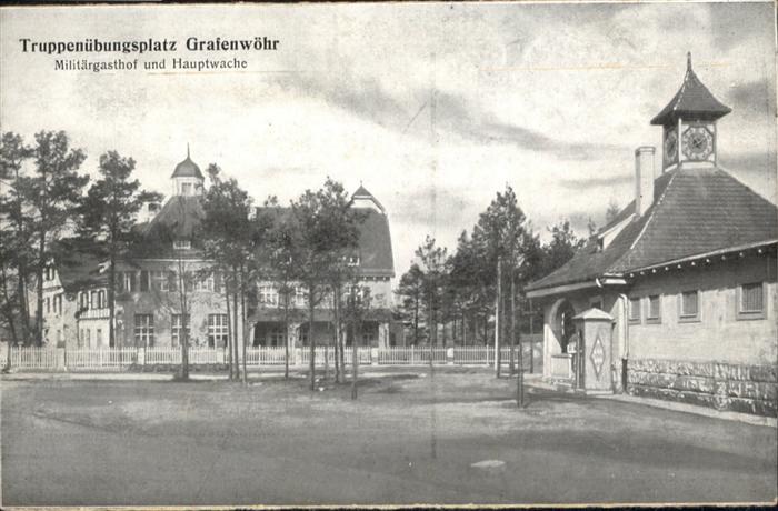 Grafenwoehr Truppenübungsplatz Militärgasthof Haupt