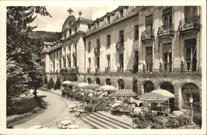 Bad Brueckenau Kurhotel Terrasse