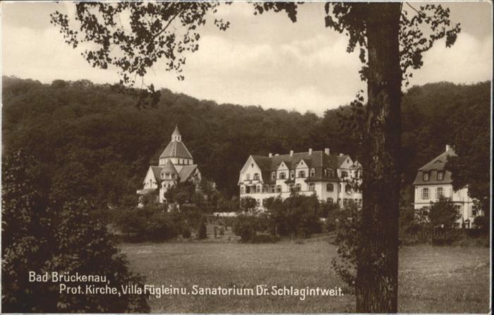 Bad Brueckenau Kirche Villa Füglein Sanatorium Dr Schl