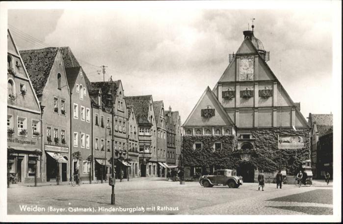 Weiden Oberpfalz Hindenburgplatz Rathaus